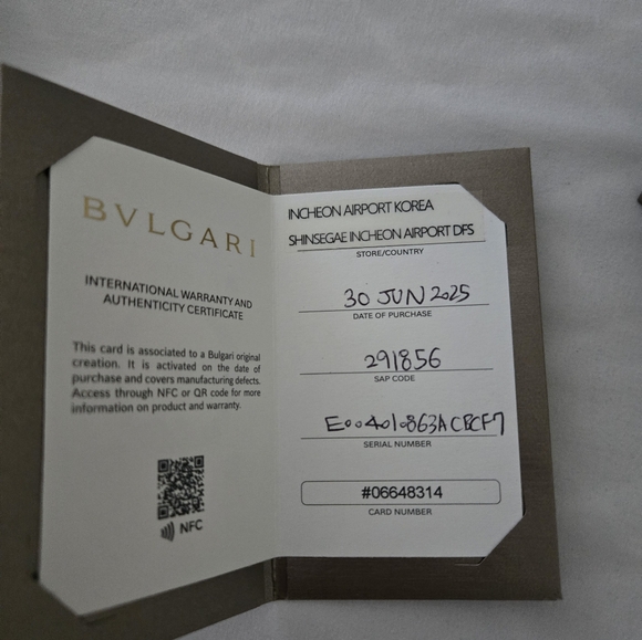 Bvlgari Serpenti Forever Trifold Wallet - Picture 7 of 7